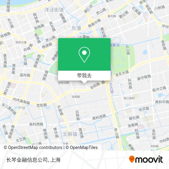 长琴金融信息公司地图