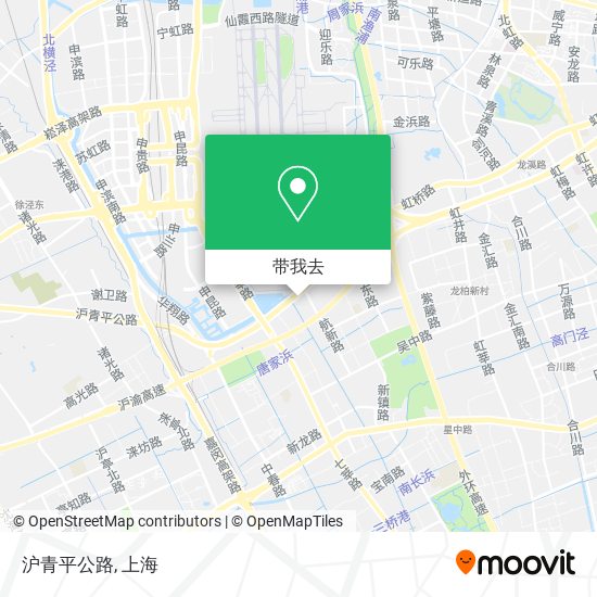 沪青平公路地图