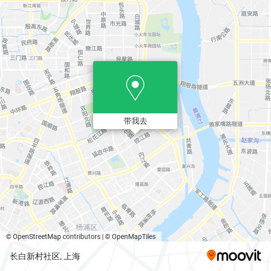 长白新村社区地图