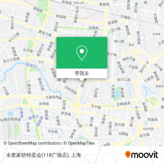 水星家纺特卖会(118广场店)地图
