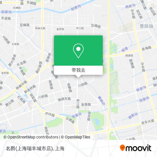 名爵(上海瑞丰城市店)地图