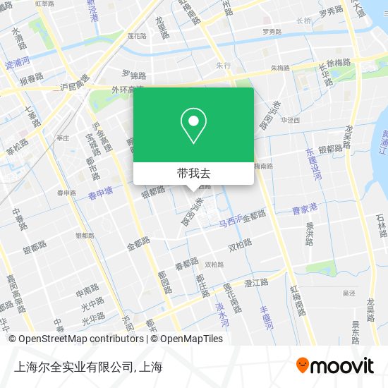 上海尔全实业有限公司地图