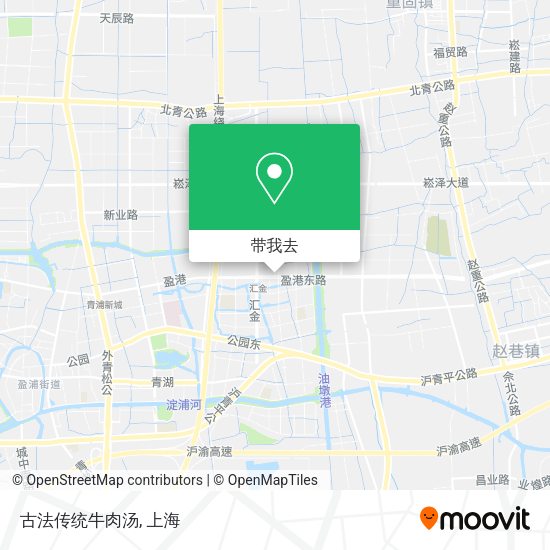 古法传统牛肉汤地图