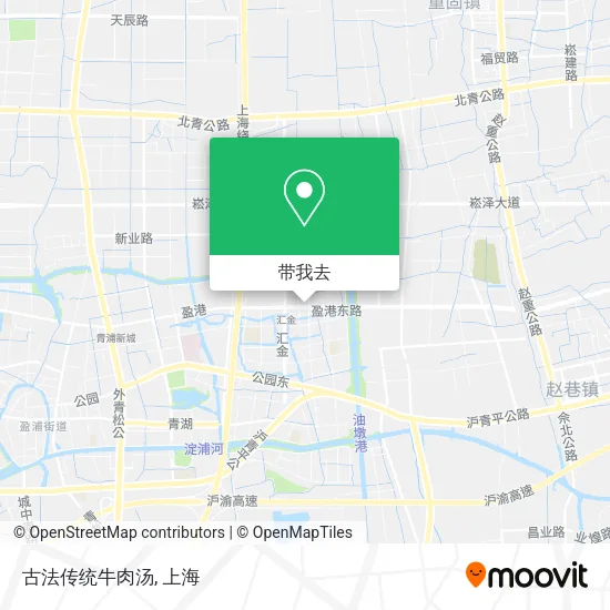 古法传统牛肉汤地图