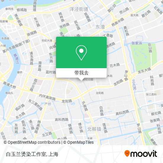 白玉兰烫染工作室地图