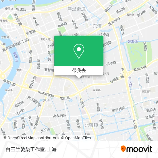 白玉兰烫染工作室地图