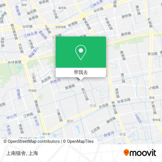 上南猫舍地图