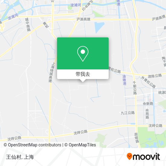 王仙村地图
