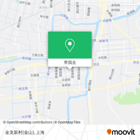 金龙新村(金山)地图