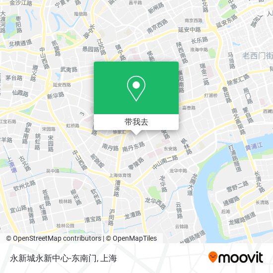 永新城永新中心-东南门地图