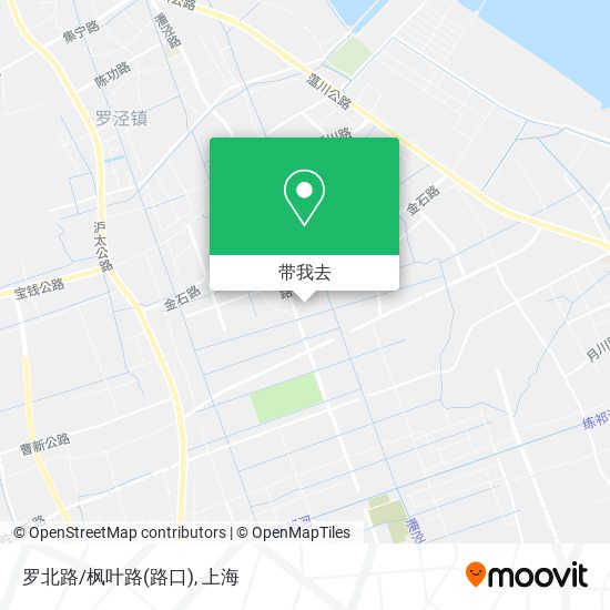 罗北路/枫叶路(路口)地图