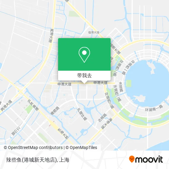 辣些鱼(港城新天地店)地图