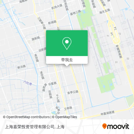上海嘉荣投资管理有限公司地图