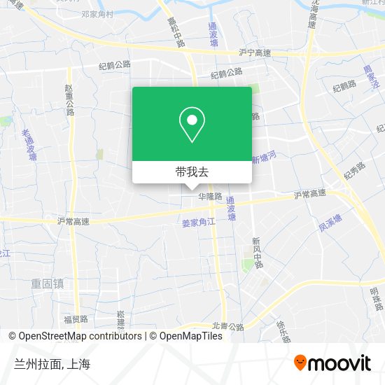 兰州拉面地图