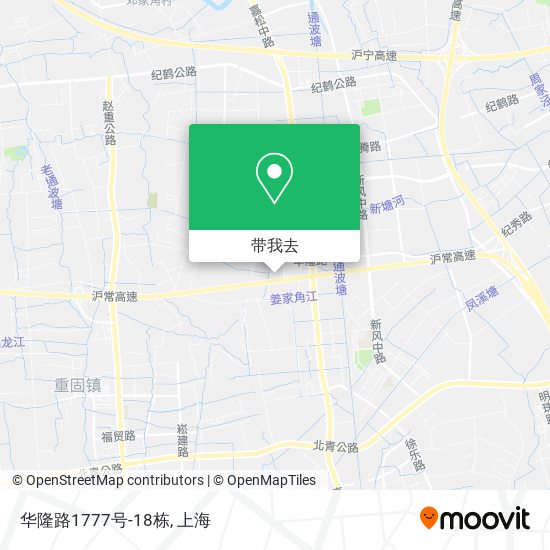 华隆路1777号-18栋地图