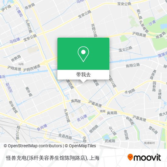 怪兽充电(泺纤美容养生馆陈翔路店)地图