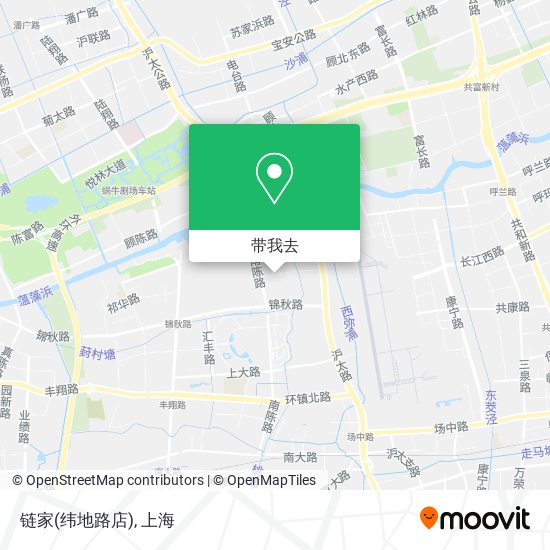 链家(纬地路店)地图
