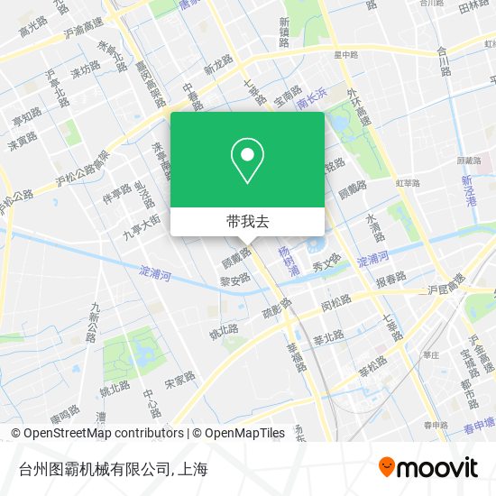台州图霸机械有限公司地图