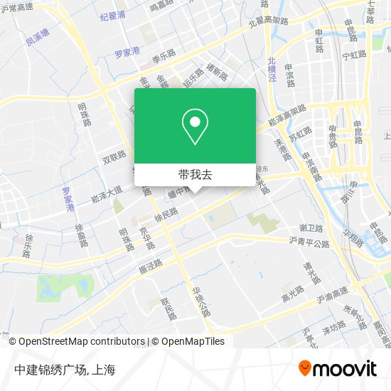 中建锦绣广场地图