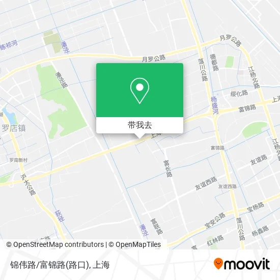 锦伟路/富锦路(路口)地图