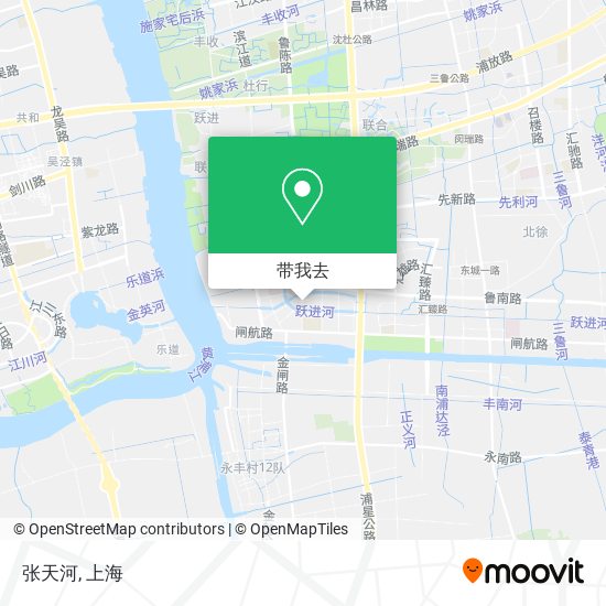 张天河地图
