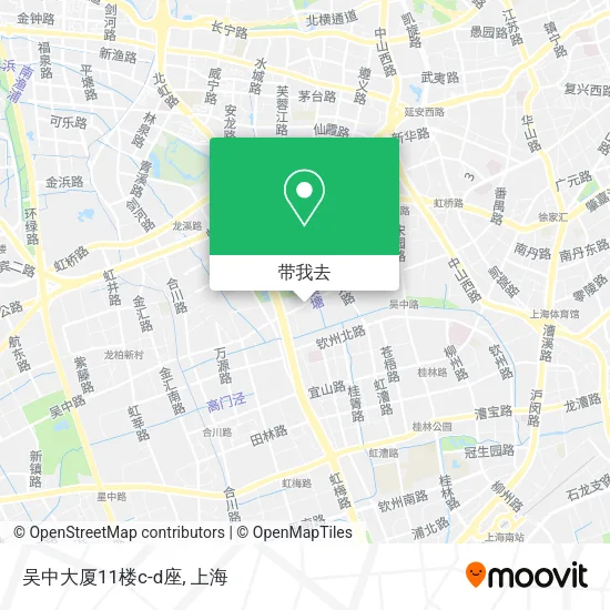 吴中大厦11楼c-d座地图