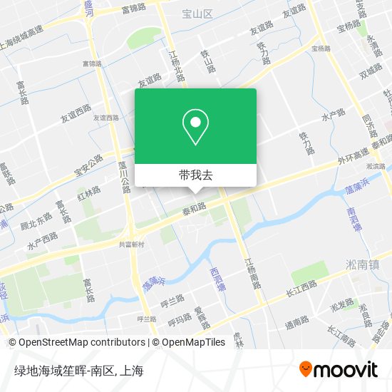 绿地海域笙晖-南区地图