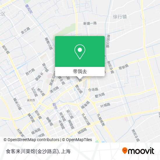 食客来川菜馆(金沙路店)地图