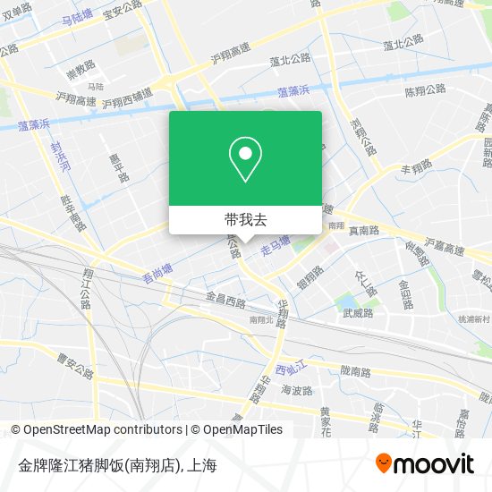 金牌隆江猪脚饭(南翔店)地图