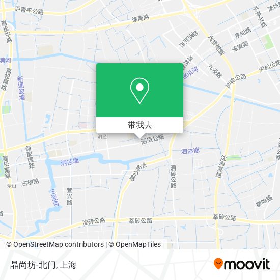 晶尚坊-北门地图