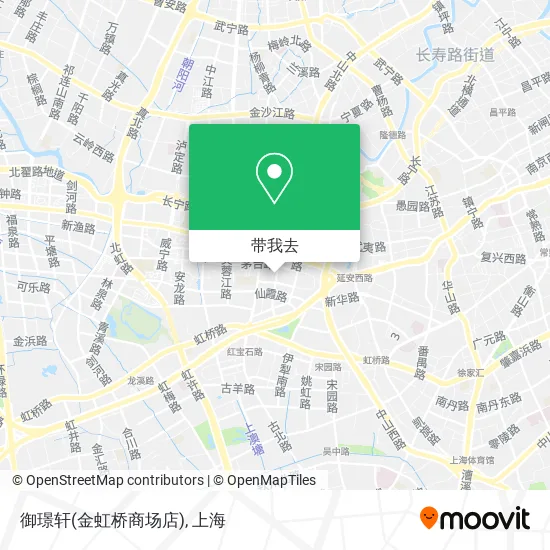 御璟轩(金虹桥商场店)地图