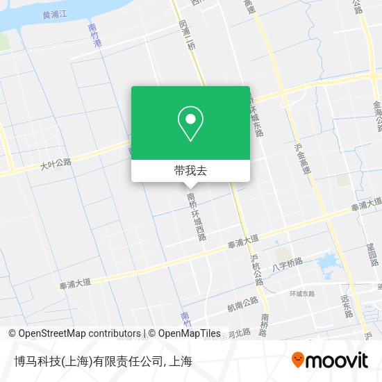 博马科技(上海)有限责任公司地图