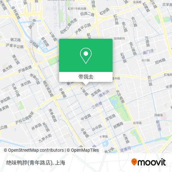 绝味鸭脖(青年路店)地图