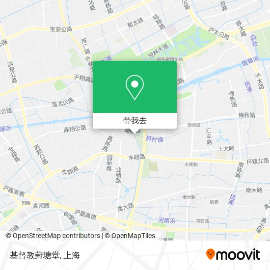 基督教葑塘堂地图