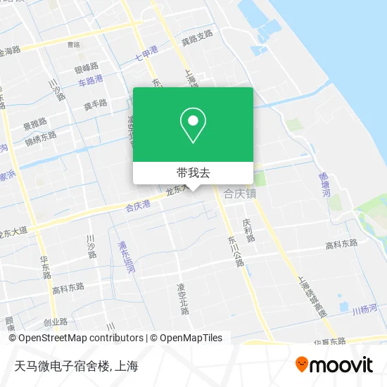 天马微电子宿舍楼地图