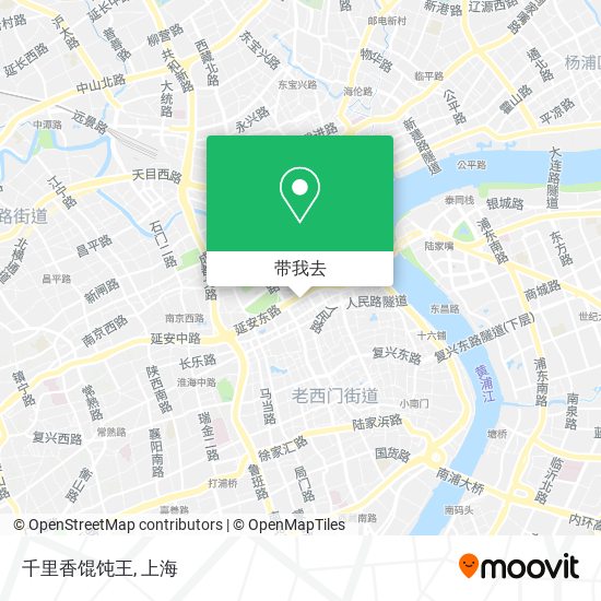 千里香馄饨王地图