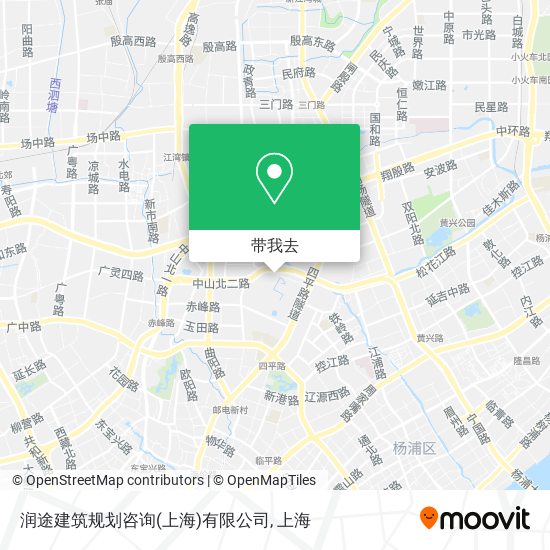 润途建筑规划咨询(上海)有限公司地图