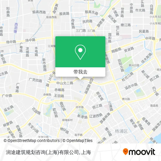 润途建筑规划咨询(上海)有限公司地图