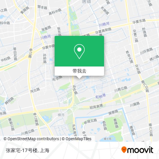 张家宅-17号楼地图