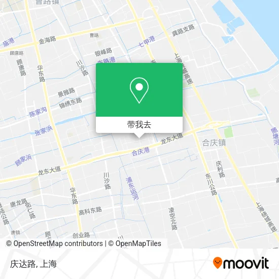 庆达路地图