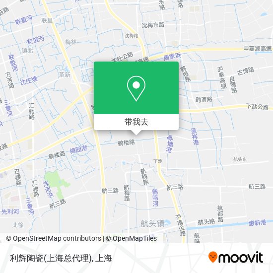 利辉陶瓷(上海总代理)地图