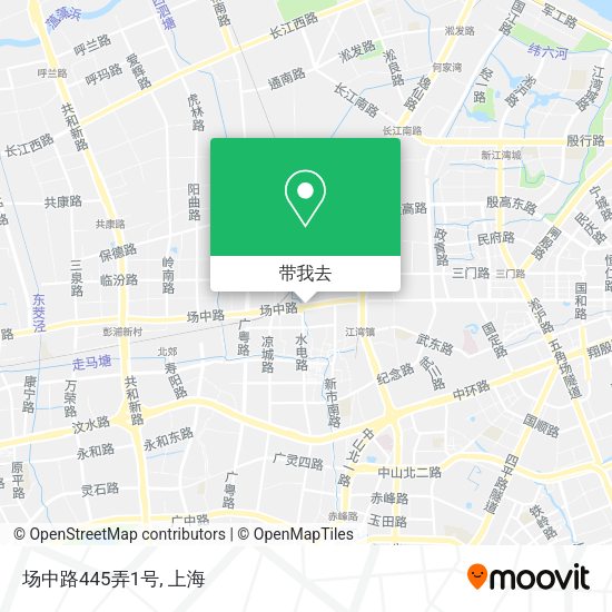 场中路445弄1号地图