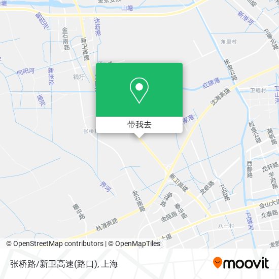 张桥路/新卫高速(路口)地图