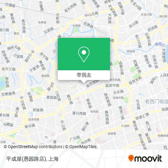 平成屋(愚园路店)地图
