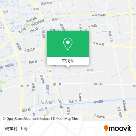 鹤东村地图