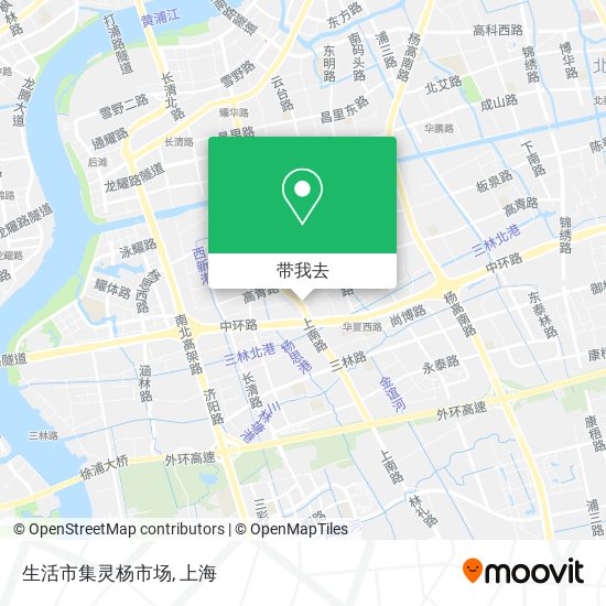 生活市集灵杨市场地图