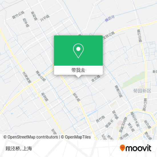 顾泾桥地图