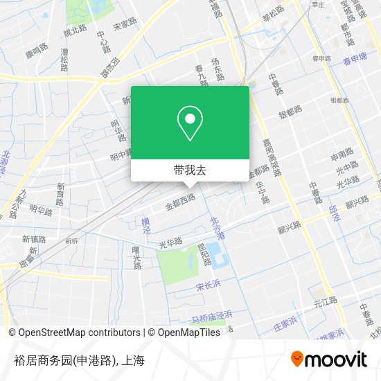 裕居商务园(申港路)地图