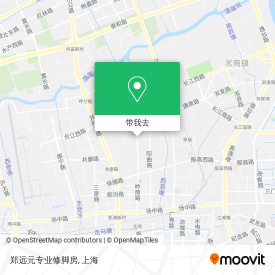 郑远元专业修脚房地图