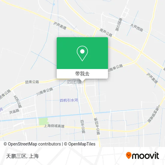 天鹏三区地图